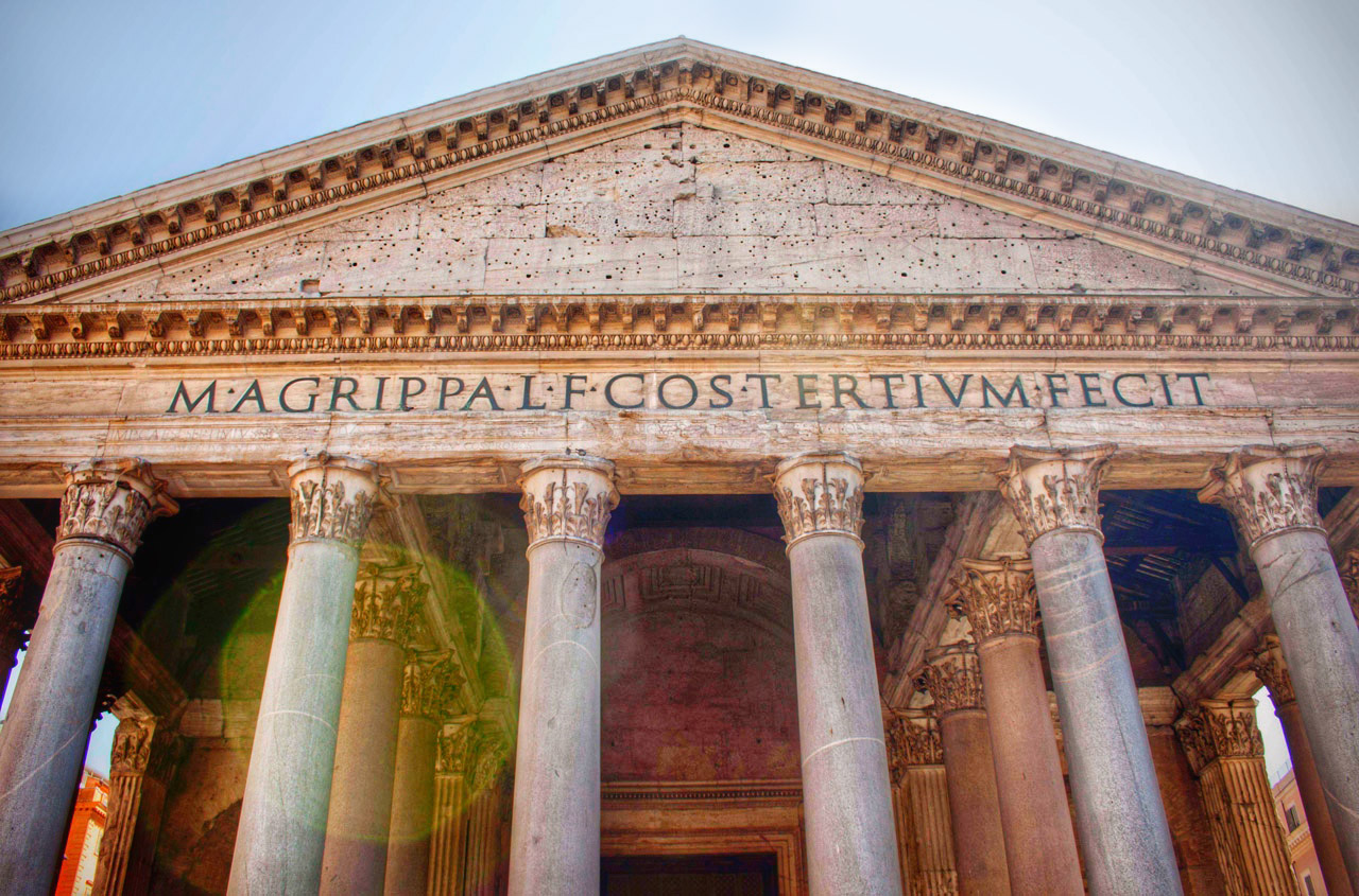 Pantheon | Watercolours and Sketches of Tuscany and Beyond