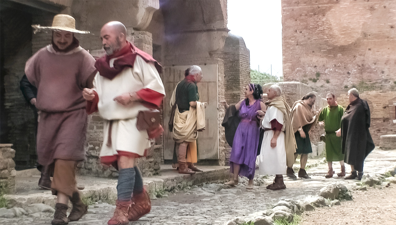 Walk through History what life was like in Ostia Antica tours from RomeCabs
