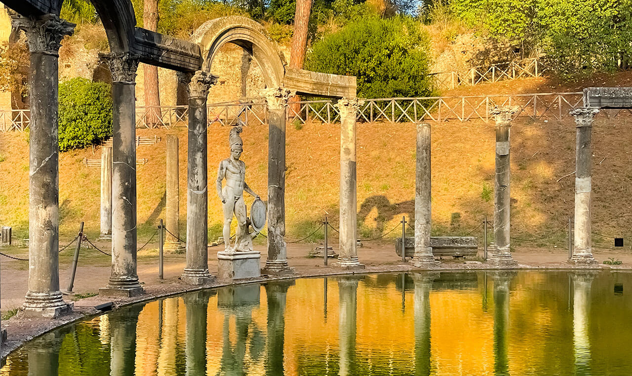 Canopus Discover Tivoli's Gems Hadrian's Villa and Villa d'Este