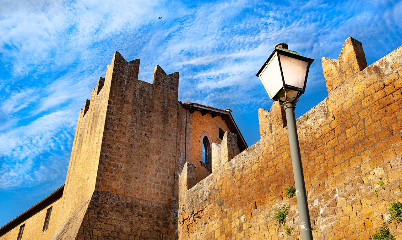 Strategic Elements of Medieval Fortifications in Tuscania tours from Rome