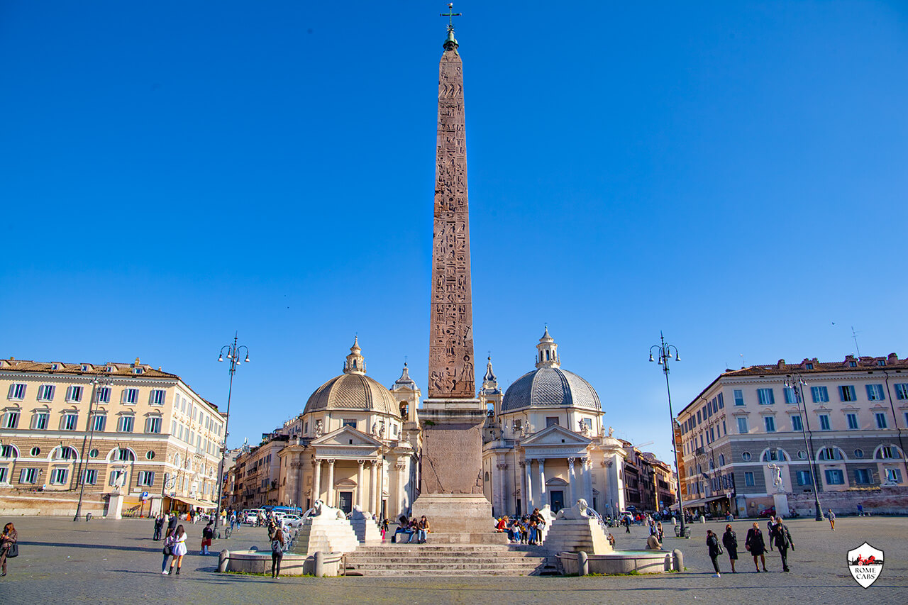 Piazza del Popolo most unique squares in Rome sightseeing tours