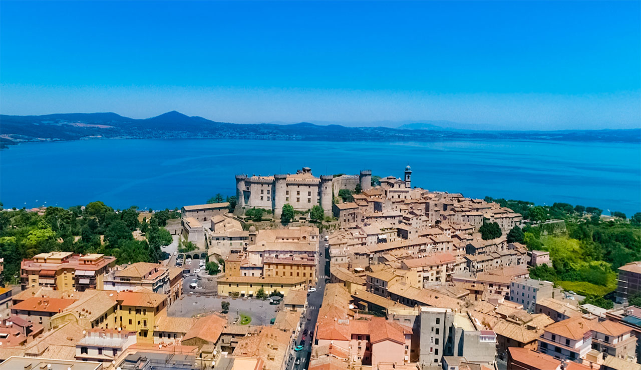 Lake Bracciano Bracciano and Bracciano Castle RomeCabs