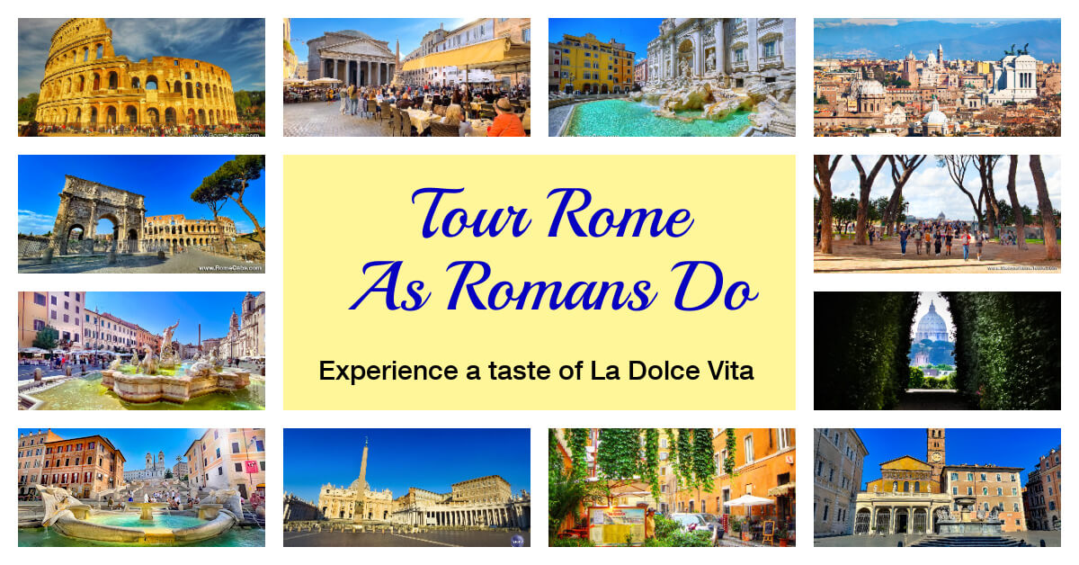 Tour Rome as Romans Do shore excursions from Civitavecchia this fall