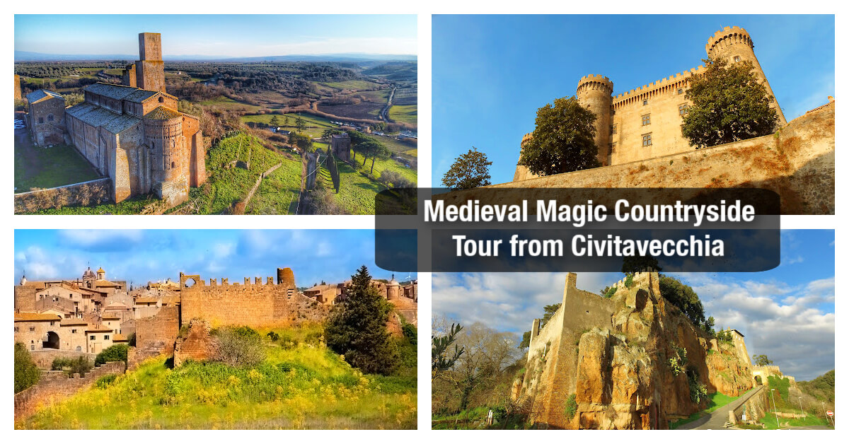 Medieval Magic Countryside Tour from Civitavecchia RomeCabs