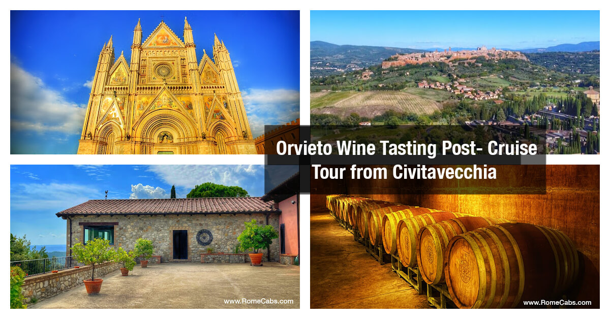  Post-Cruise Orvieto Wine Tour from Civitavecchia