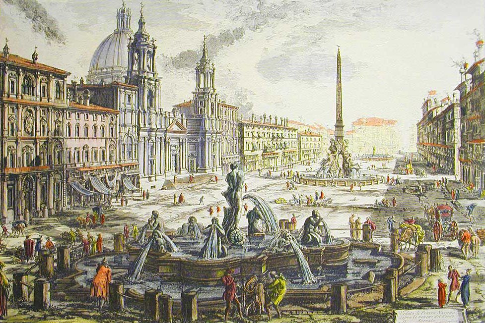 History of Piazza Navona in Rome luxury tours