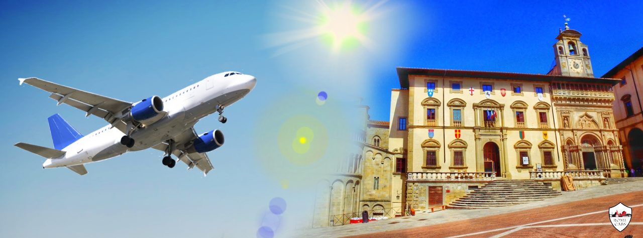 Best Transfers from Fiumicino Airport to Arezzo with RomeCabs