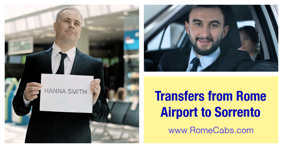 Why Private Transfers from Fiumicino Airport to Sorrento with RomeCabs Are Worth It