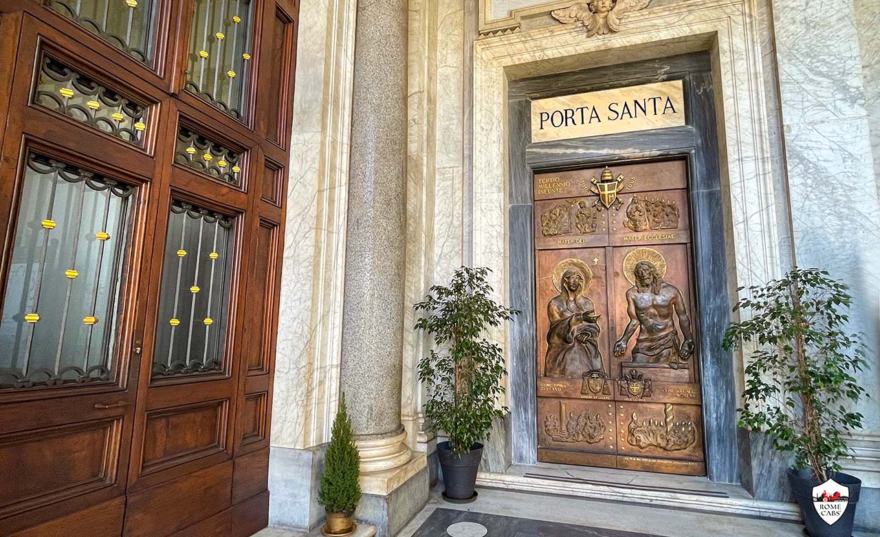 Jubilee 2025 Santa Maria Maggiore Holy Doors RomeCabs