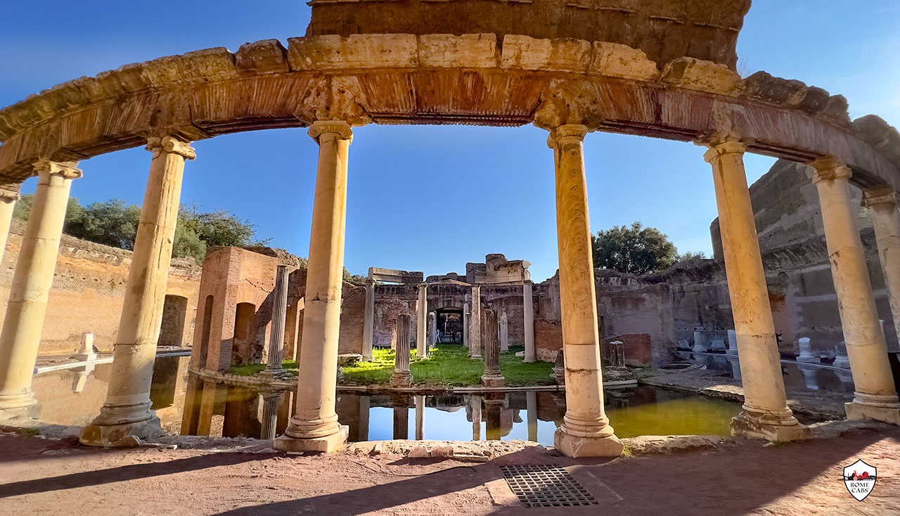 The Maritime Theater Must See Wonders in Hadrian's Villa on Tivoli Tours from Rome Cabs”