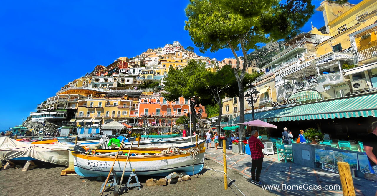 Rome to Sorrento and Positano on the Amalfi Coast with RomeCabs