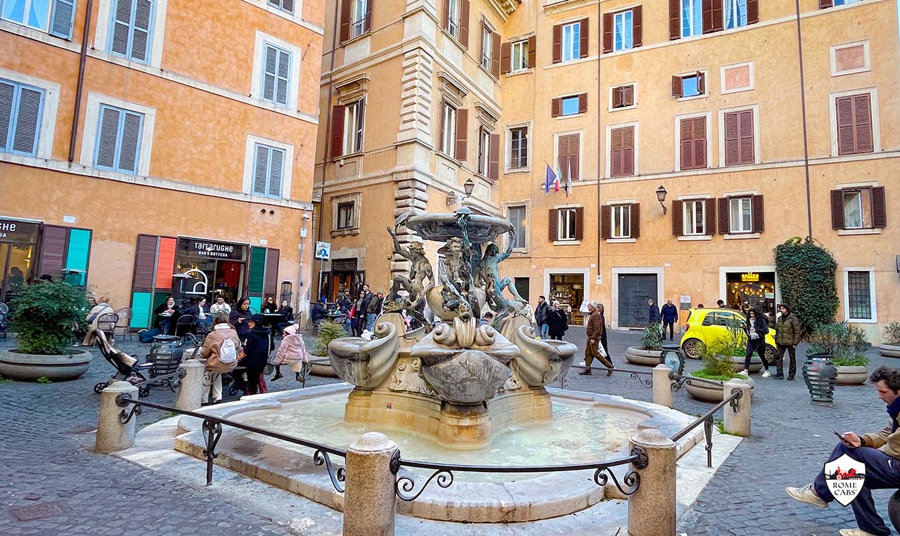 Fontana delle Tartarughe Turtle Fountain in Rome hidden gems
