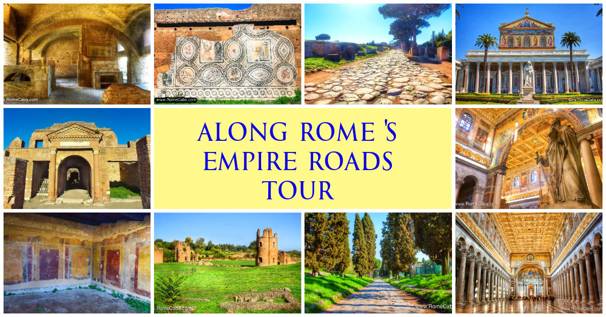 Along Rome’s Empire Roads Tour from Rome with RomeCabs