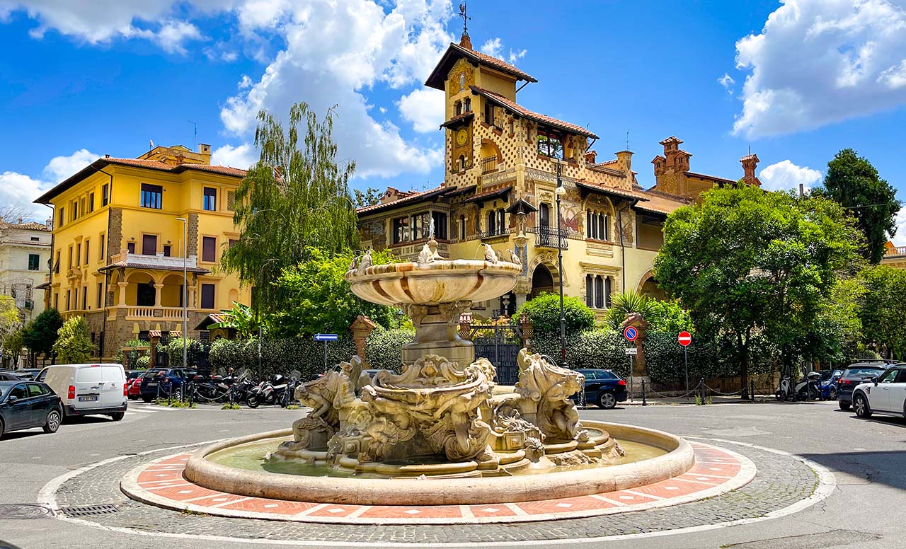 Quartiere Coppedè Best Hidden Gems in Rome luxury tours RomeCabs