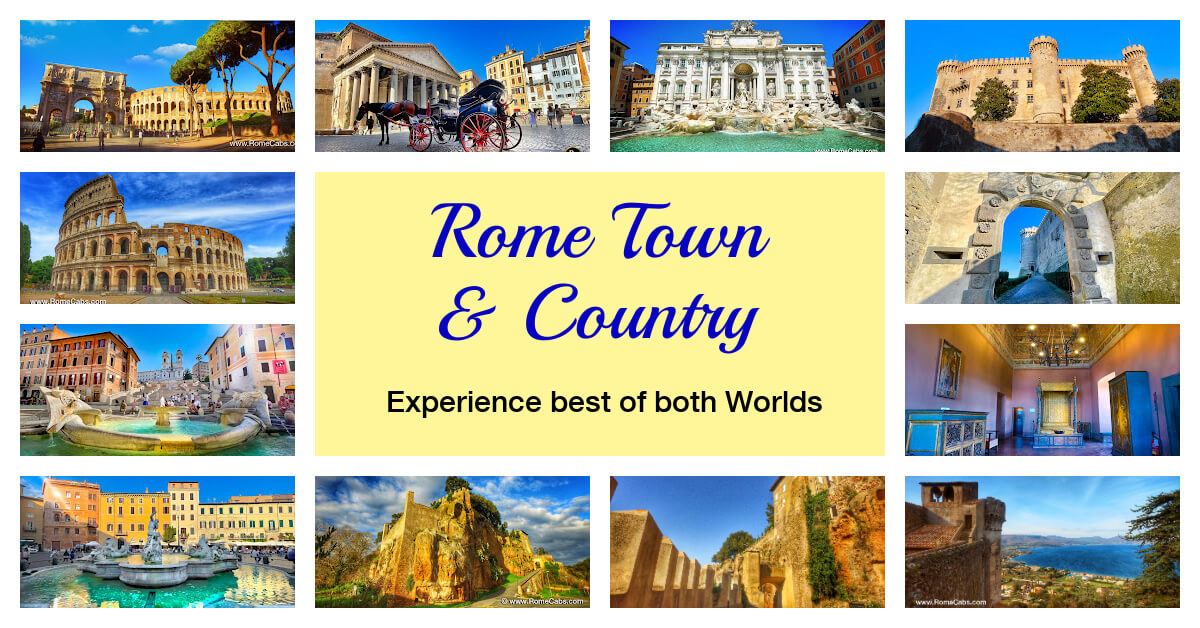 
Rome Town and Country Excursion from Civitavecchia