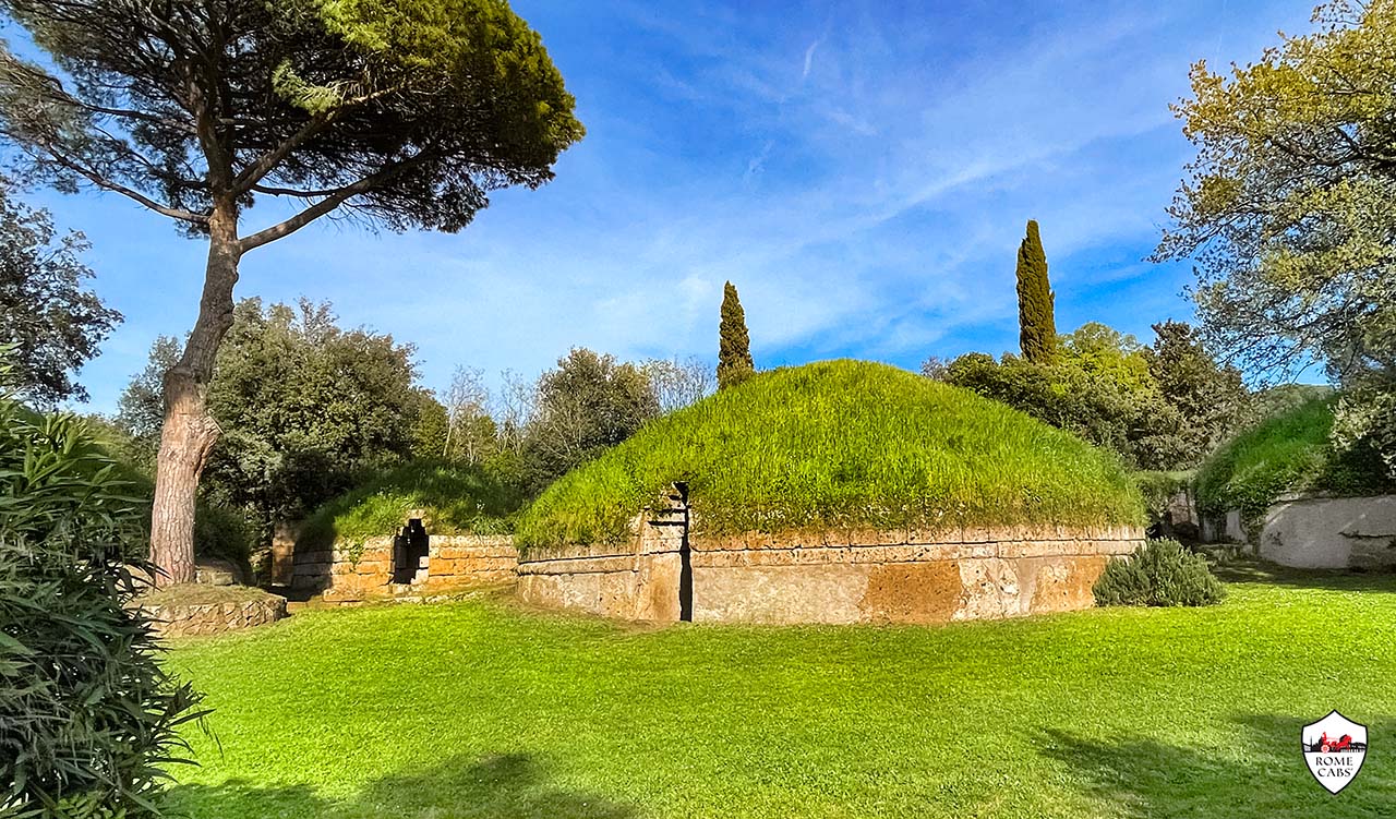 Banditaccia Etruscan Necropolis Ancient Tombs