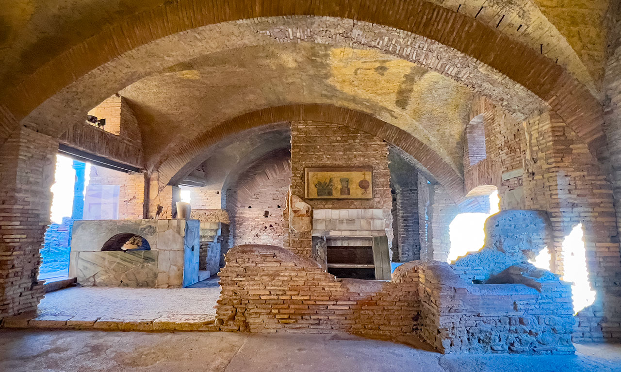 Ostia Antica Timeless Italy Day Tour from Rome to Ostia Antica, Ceri and Bracciano Castle with RomeCabs luxury tours